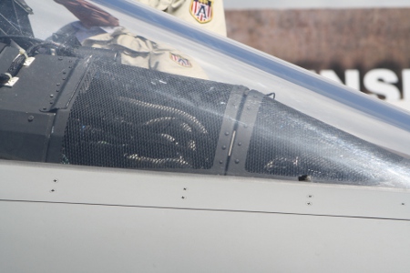 Mirage 2000D cockpit rear