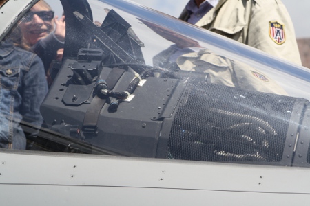 Mirage 2000D cockpit front 