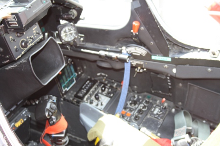 Mirage 2000D cockpit interior