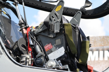 Mirage 2000D rear seat details 