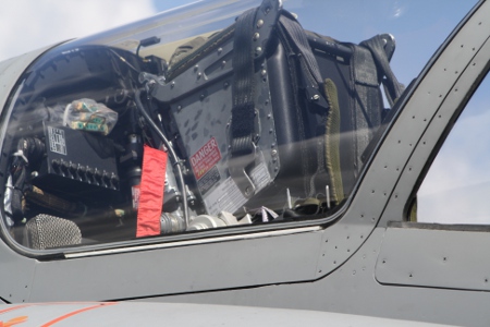Mirage 2000D back seat 