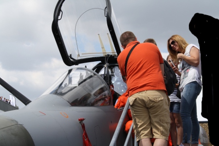 Mirage 2000D canopy rear details
