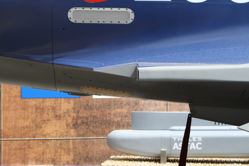 Mirage 2000 upper detail plastic model