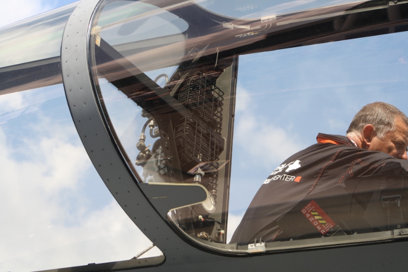 Rafale M detailled canopy photo