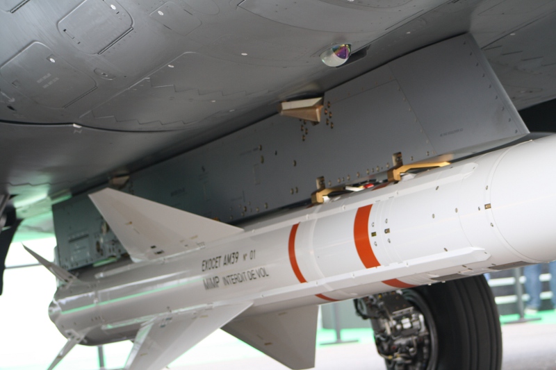 Image Exocet missile for Rafale 